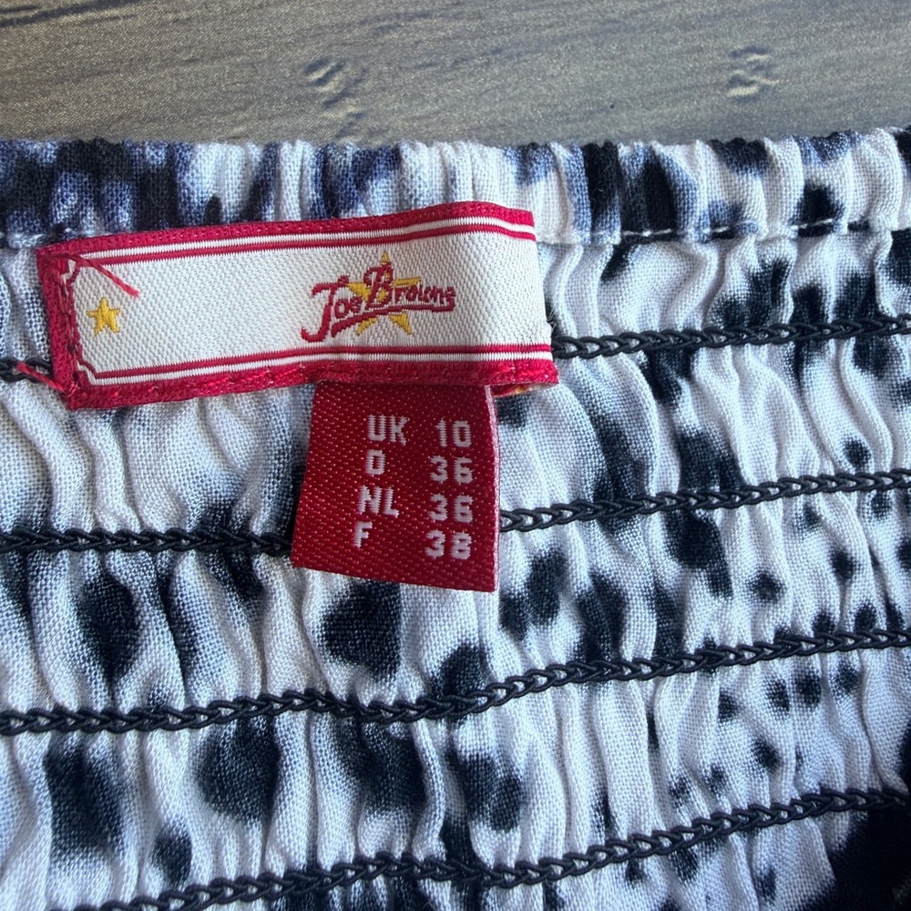 Joe Browns Black & White Boho Maxi Dress — Size 6 - Picture 5 of 12